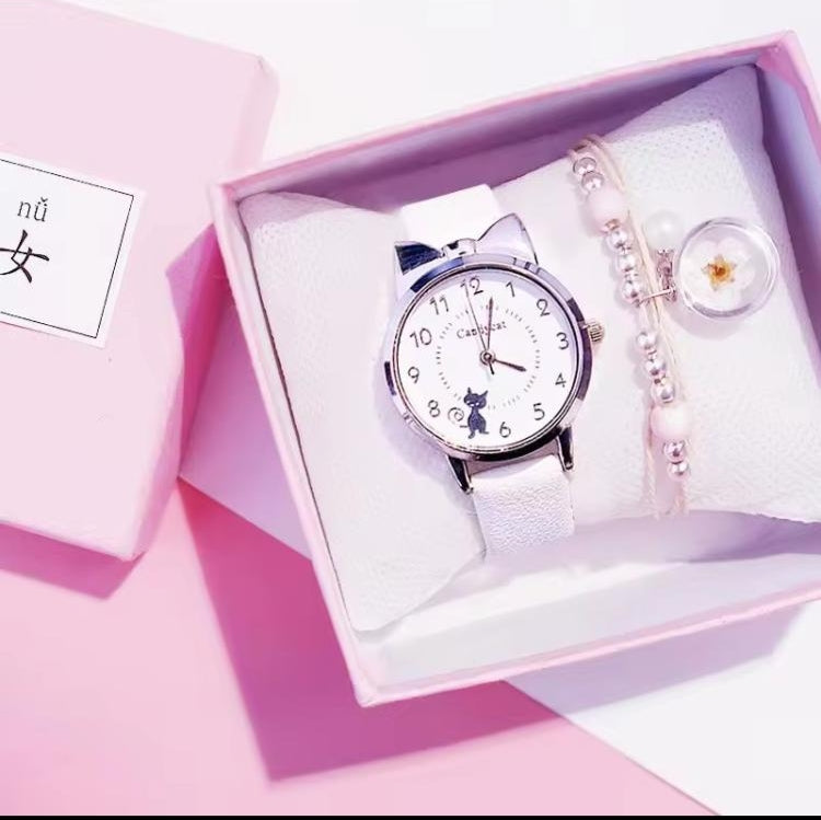 Ladies watch + bracelet