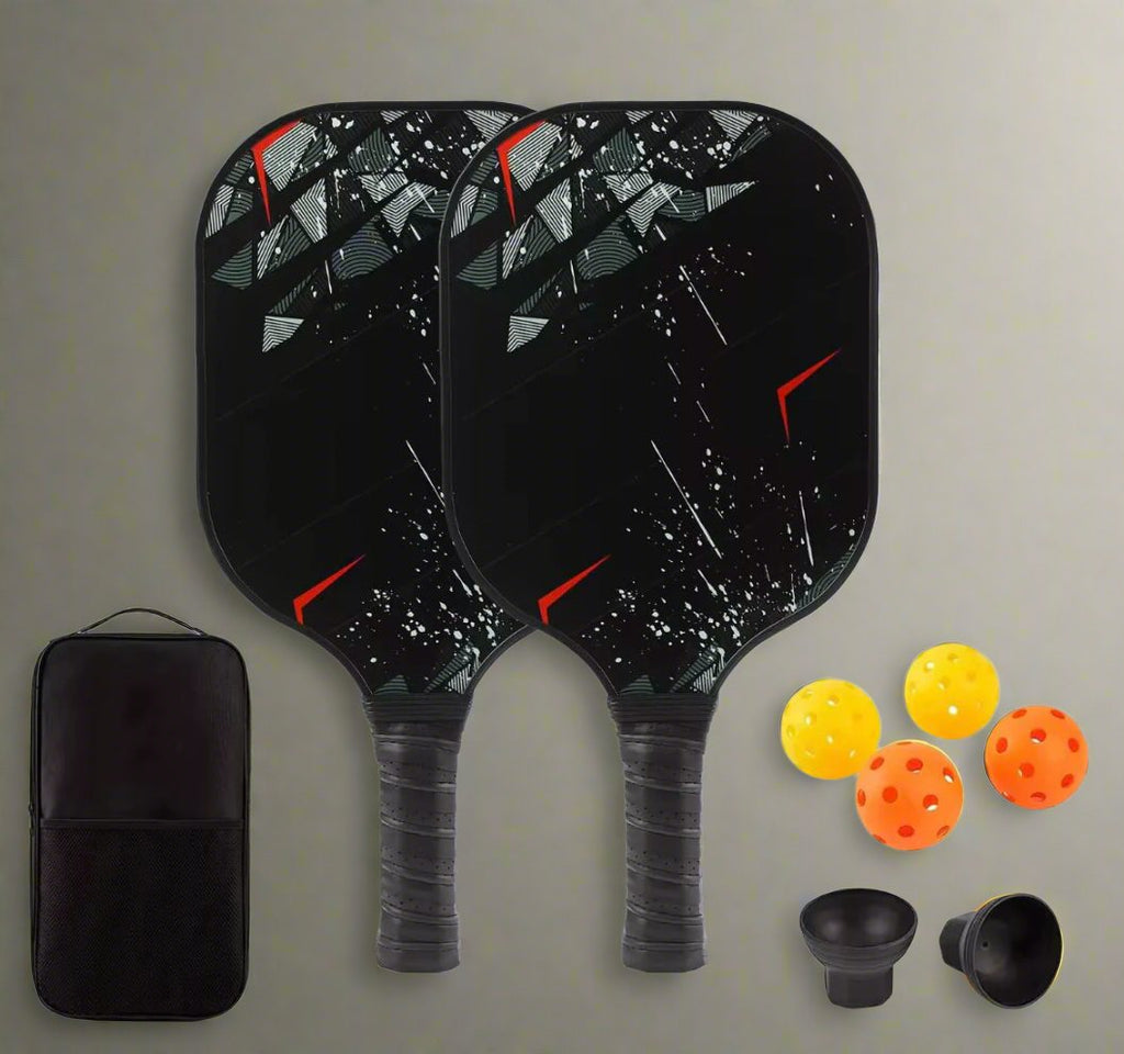 Rainbow Pickleball Paddle Set