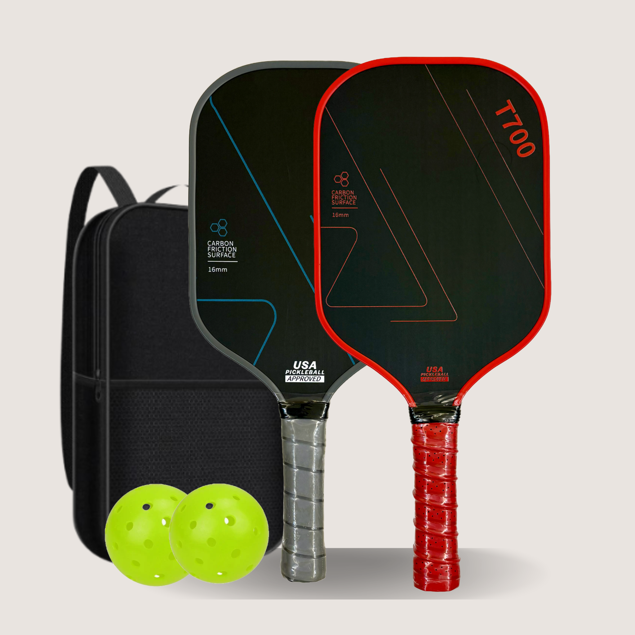 Red & Grey  T700 Paddle Set
