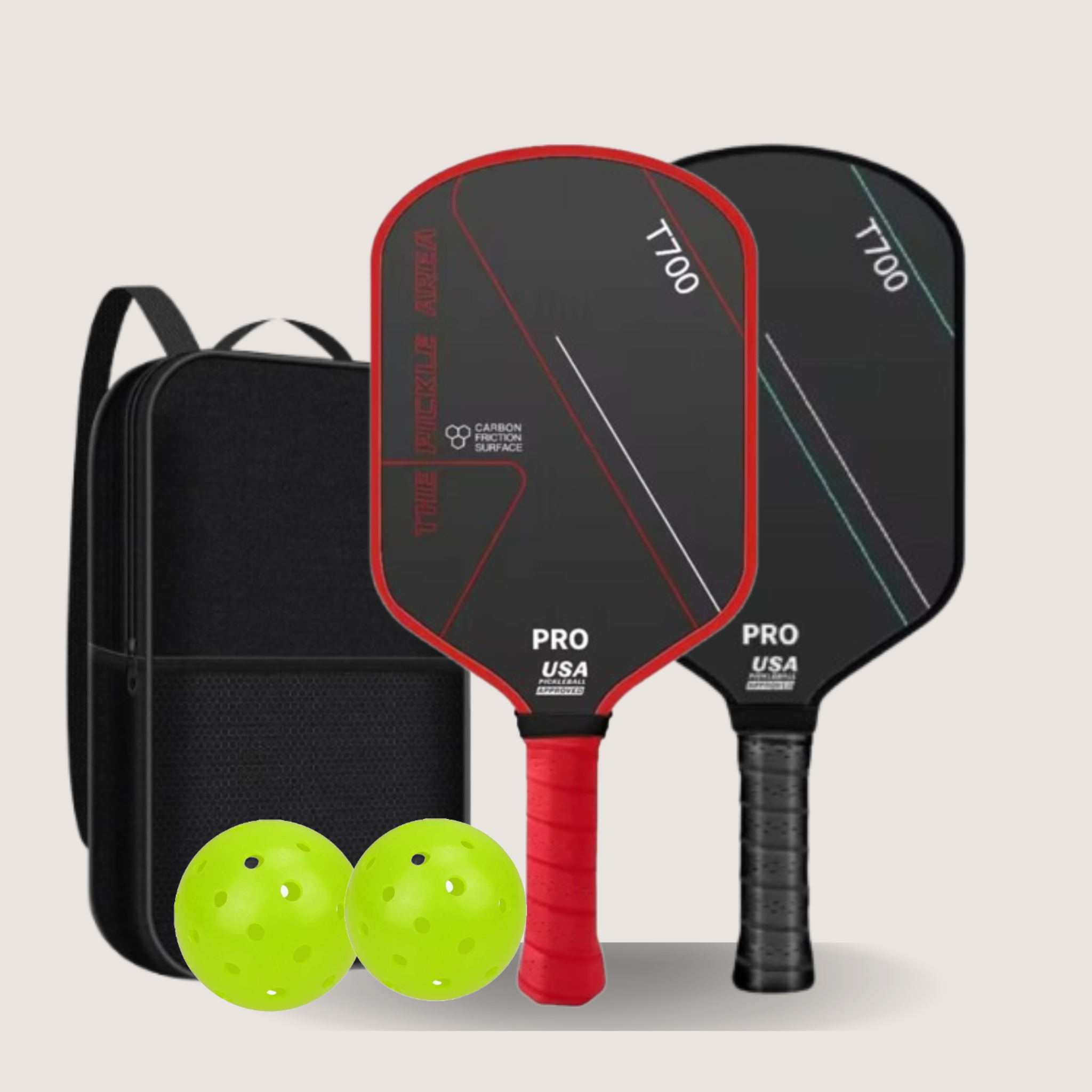 Black & Red T700 Set