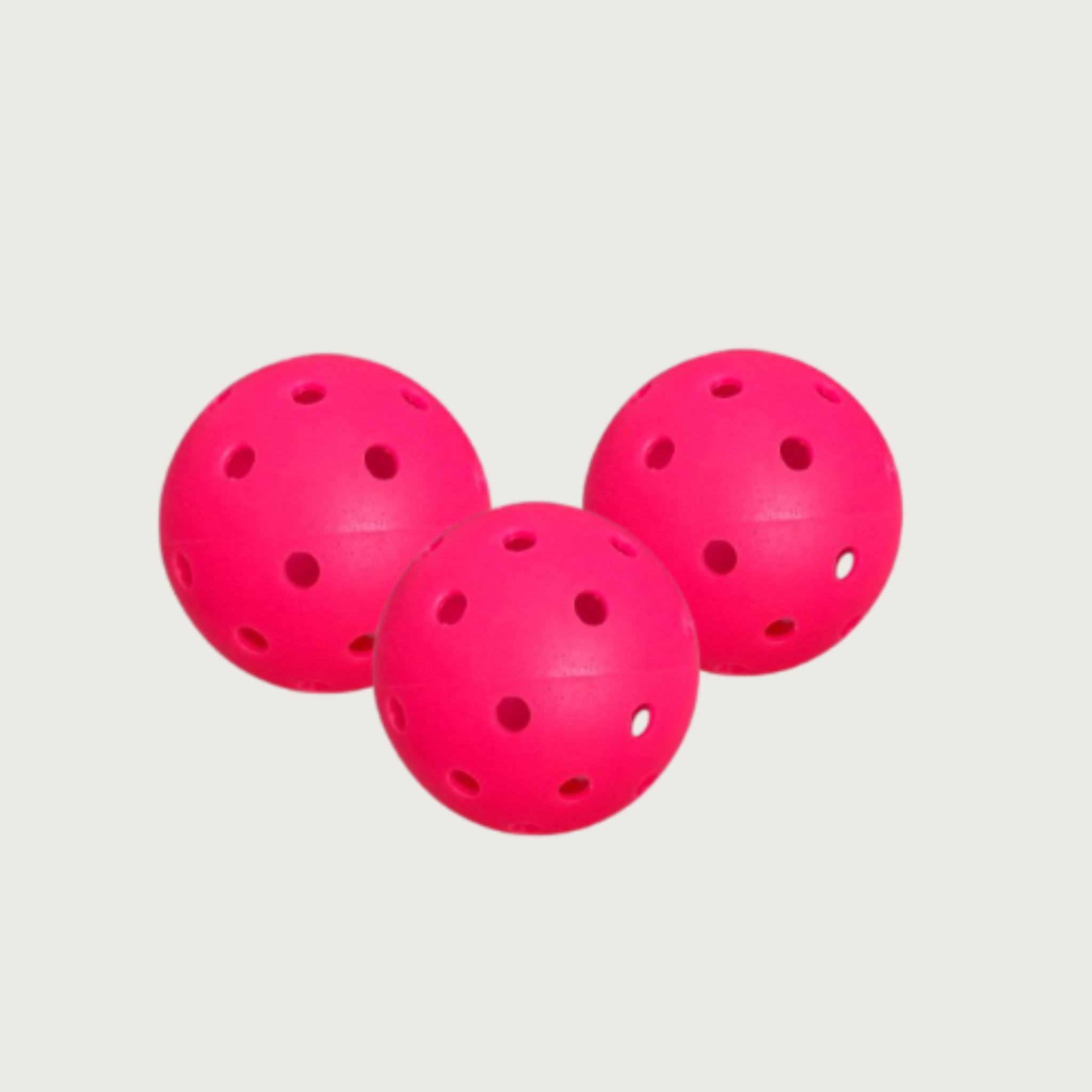 Pink Tournament Pickleball Balls - Set of 3