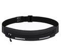 Black sports waist bag