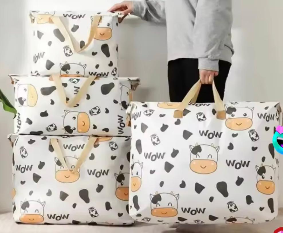 Large Duffel bag (Cow)