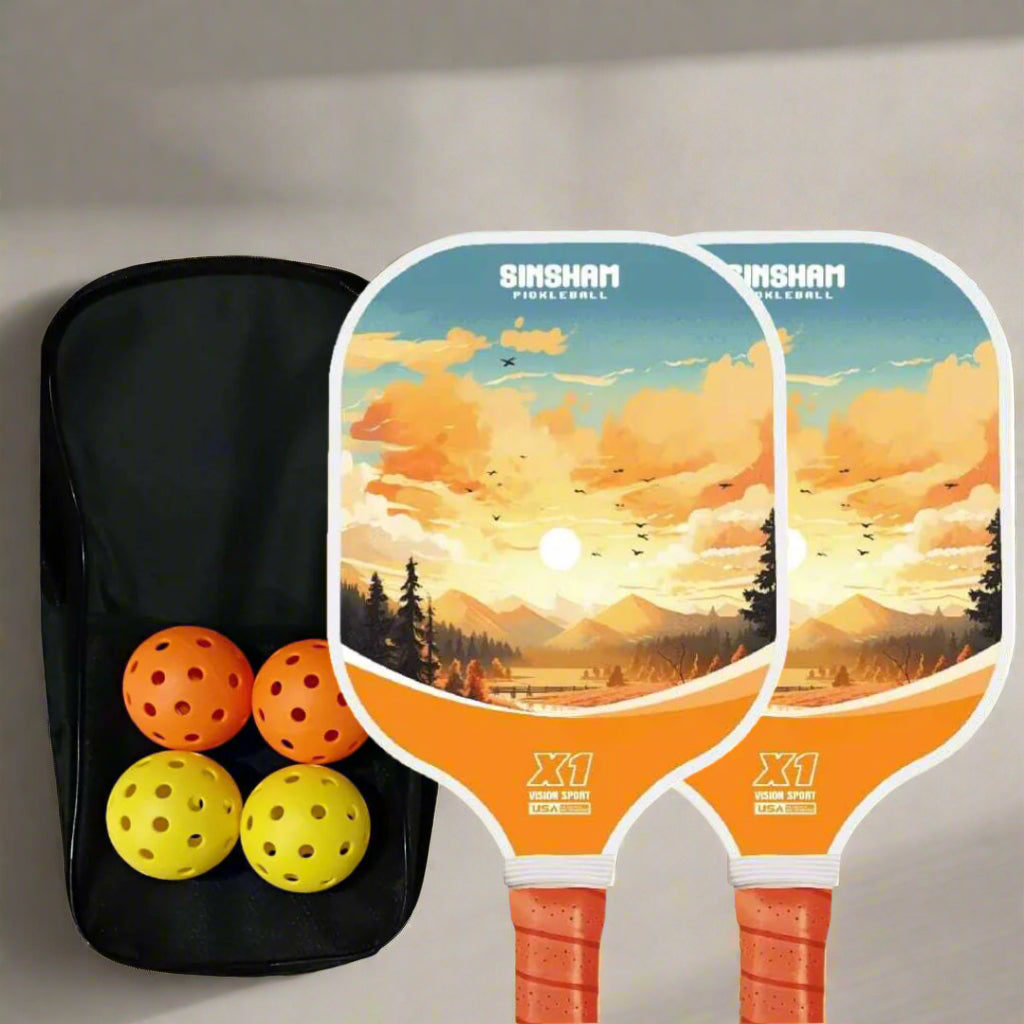 The Contrast Pickleball Paddle Set