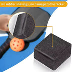 This pickleball eraser has no rubber shavings, will not cause damage to the paddle.