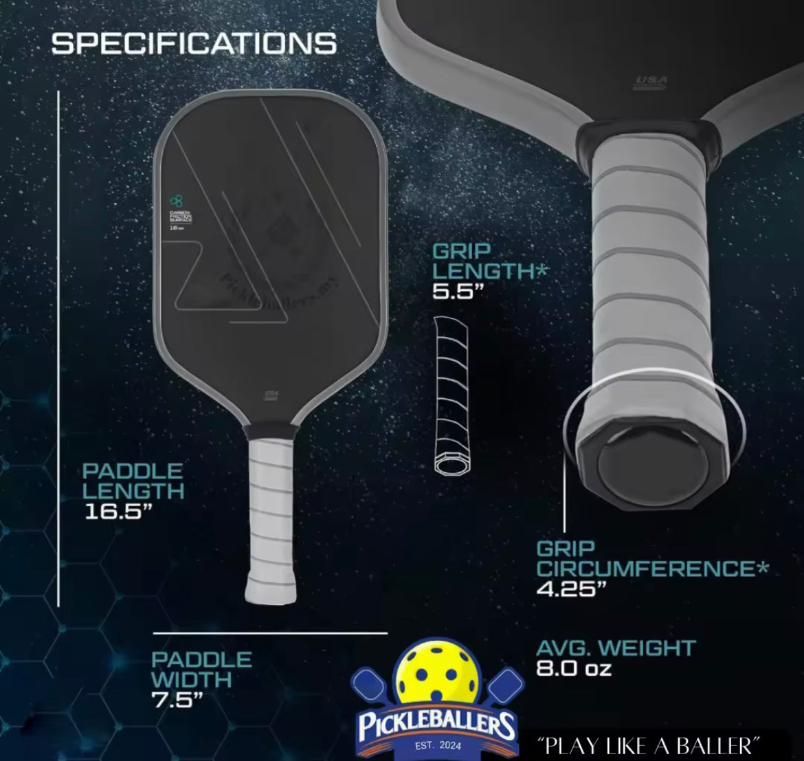 T700 Carbon Fiber Pickleball Paddle