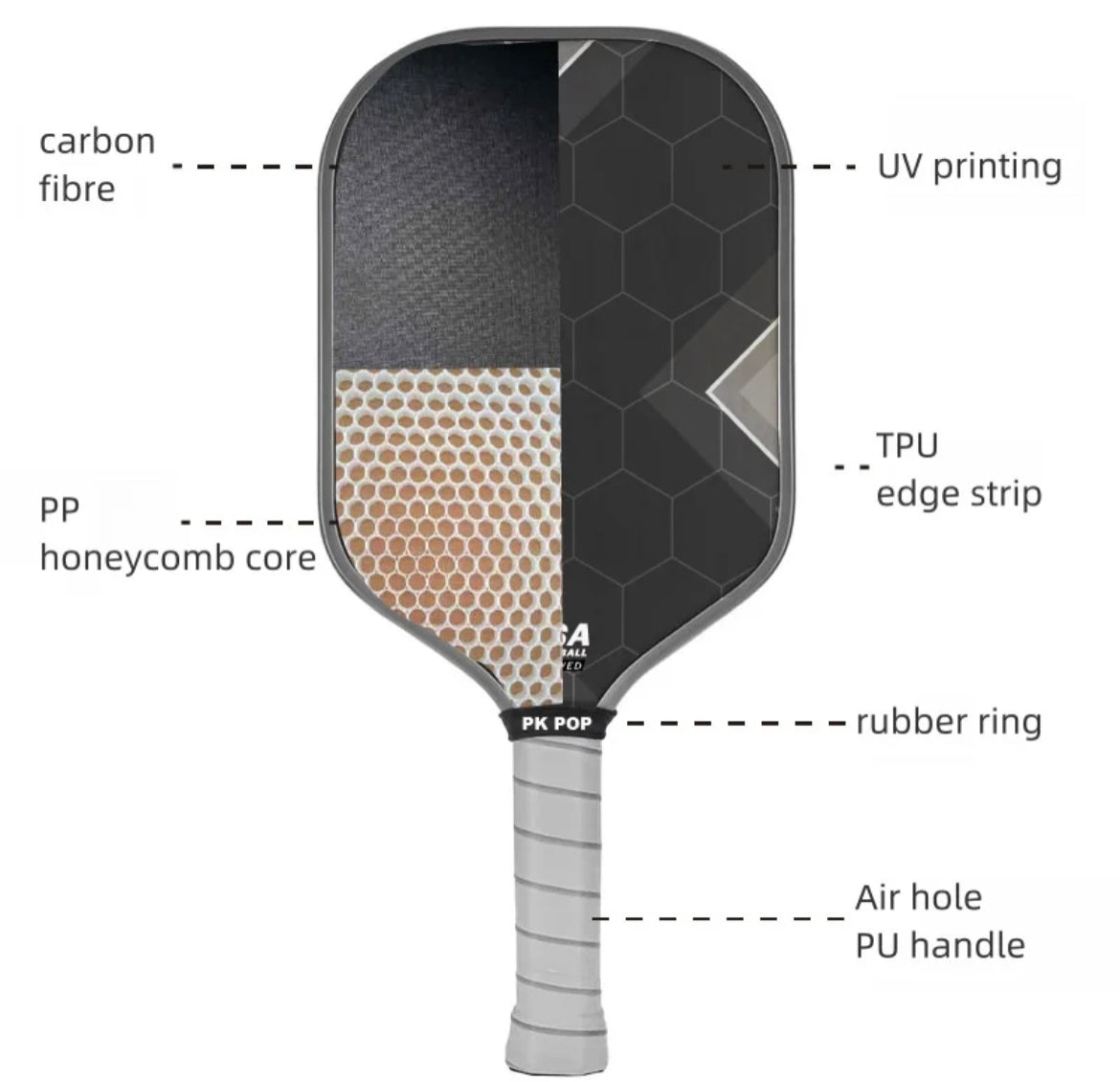 3k pickleball paddle for advanced players.