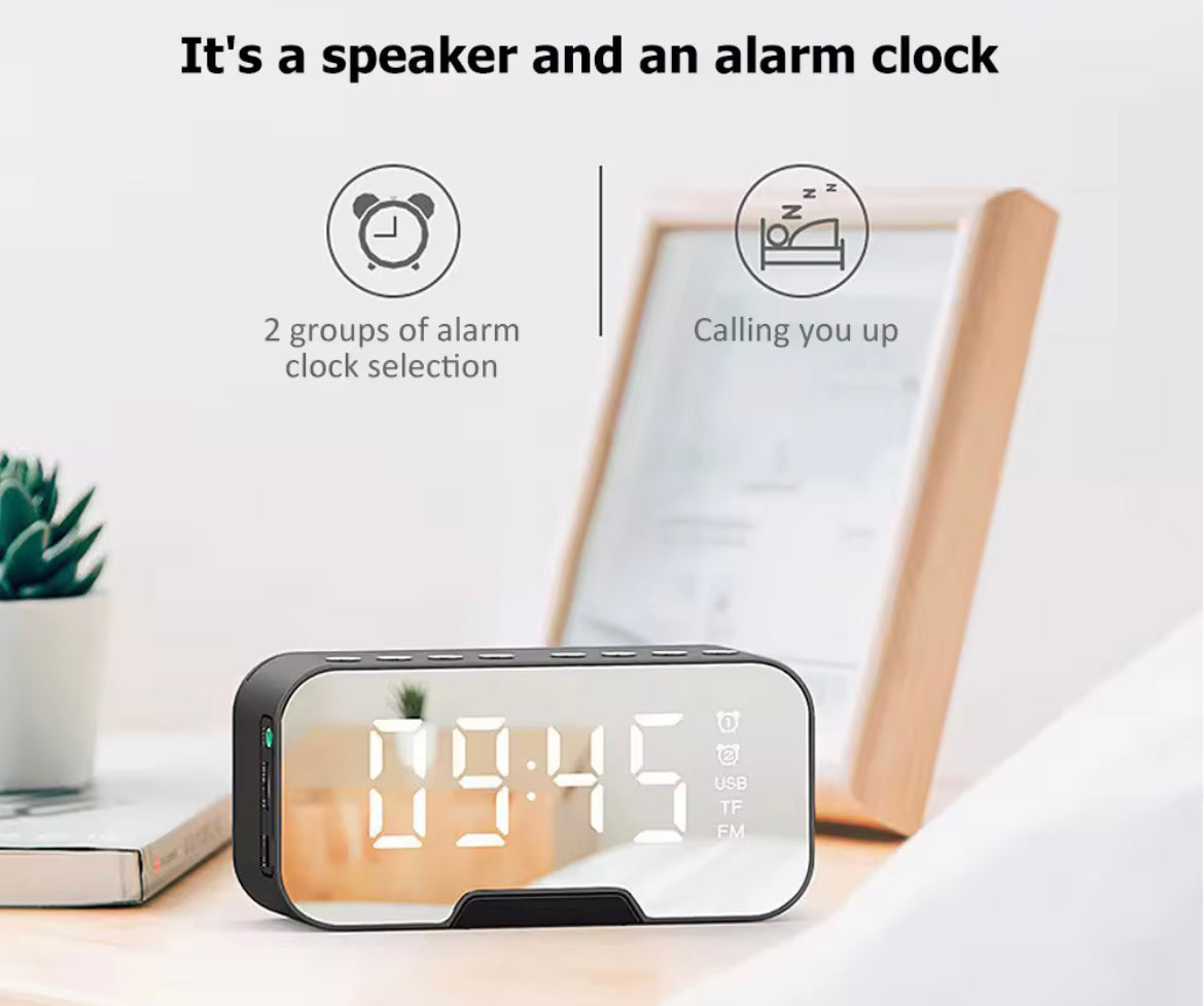 Multi function Speaker-alarm clock