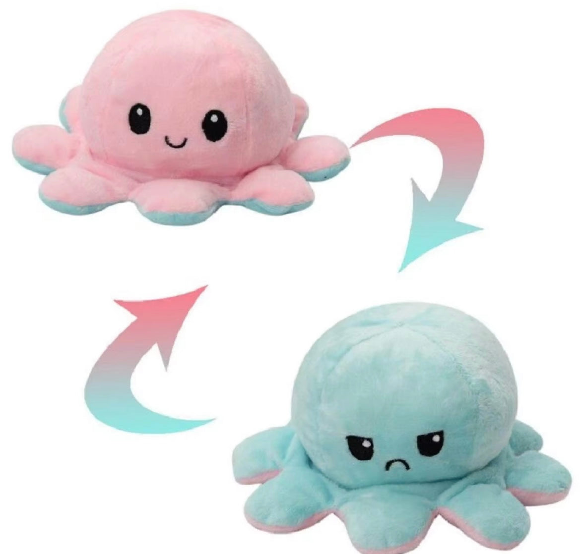 Reversible Octopus Plushie