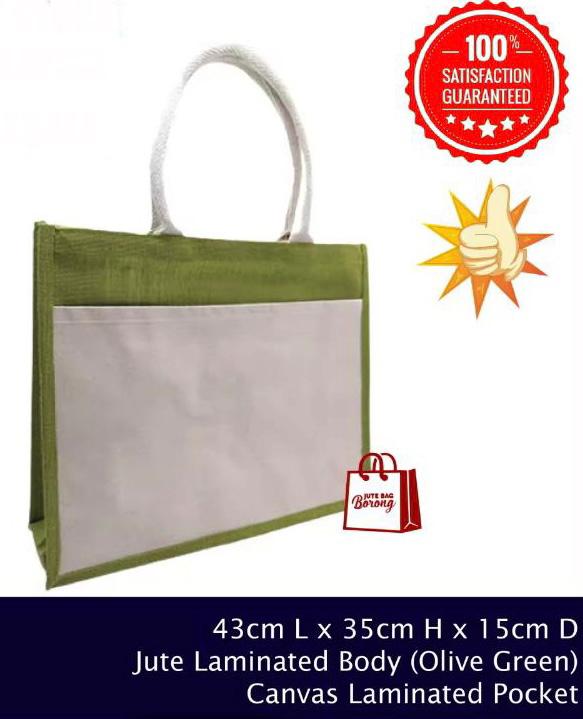 Large jute bag