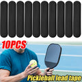 Set of 10 pieces black Pickleball Lead Tape