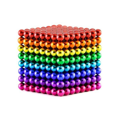 Rainbow color magnetic balls