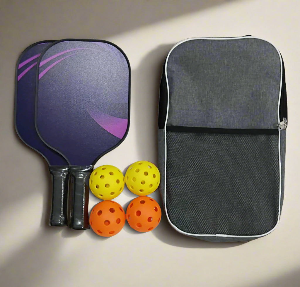 Midnight Flow - Pickleball Paddle Set