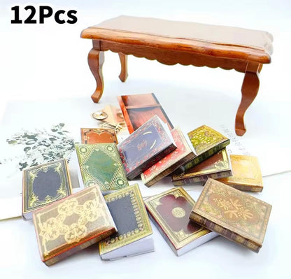 Set of 12 - Miniature books