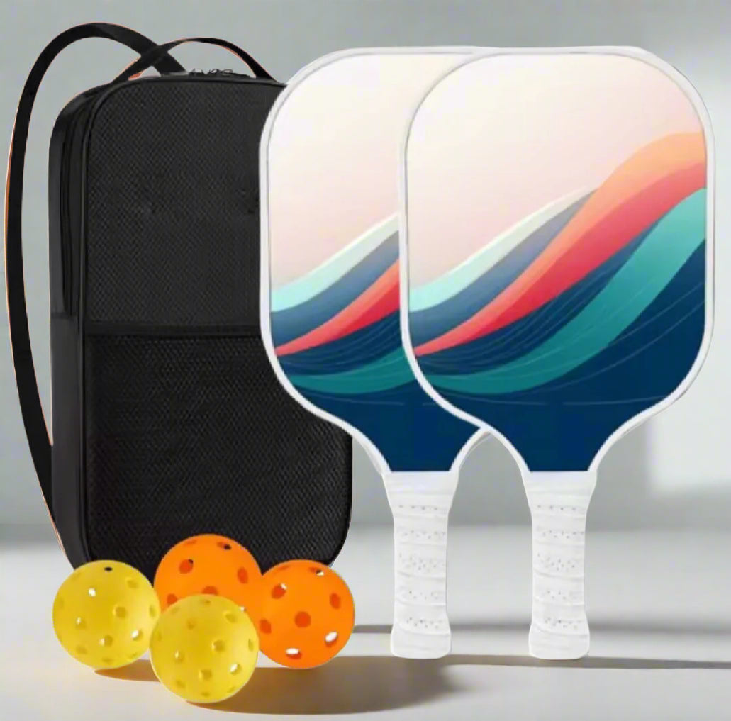 The Contrast Pickleball Paddle Set