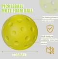 Quiet Pickleball Balls - Set of 3