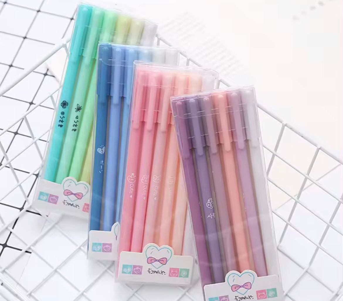 Gel pen - Set of 6