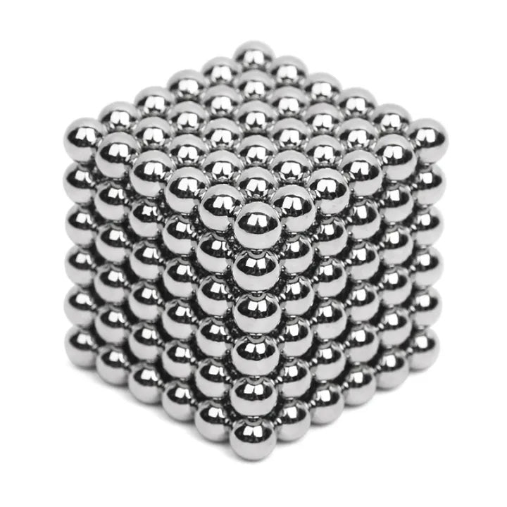 silver color magnetic balls